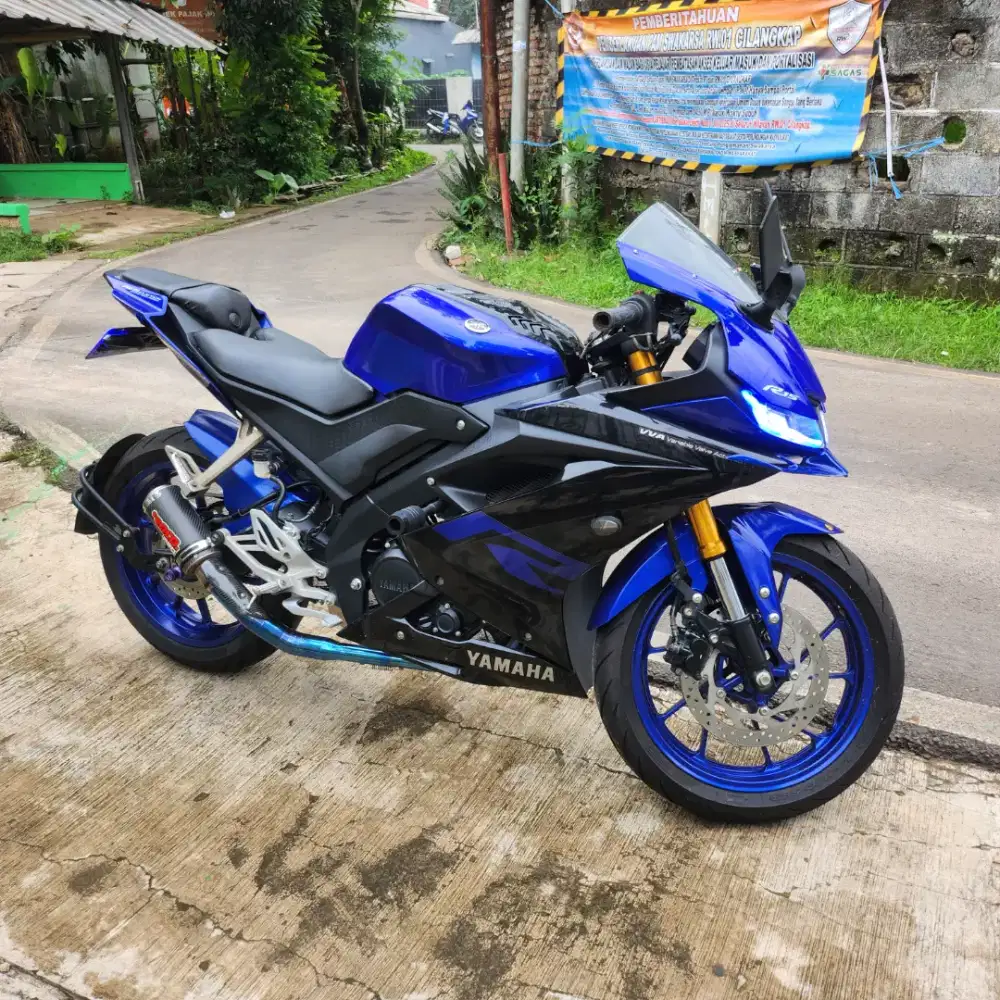 YAMAHA YZF- R15 V3 tahun 2019 plat T karawang