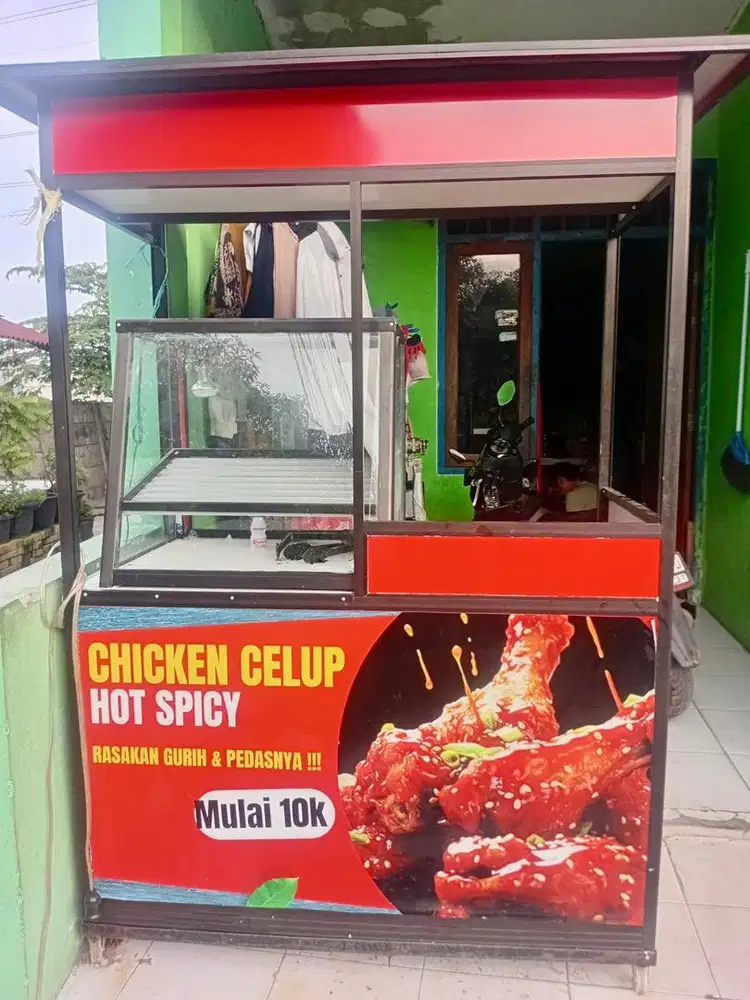 Gerobak Bekas Fried Chicken