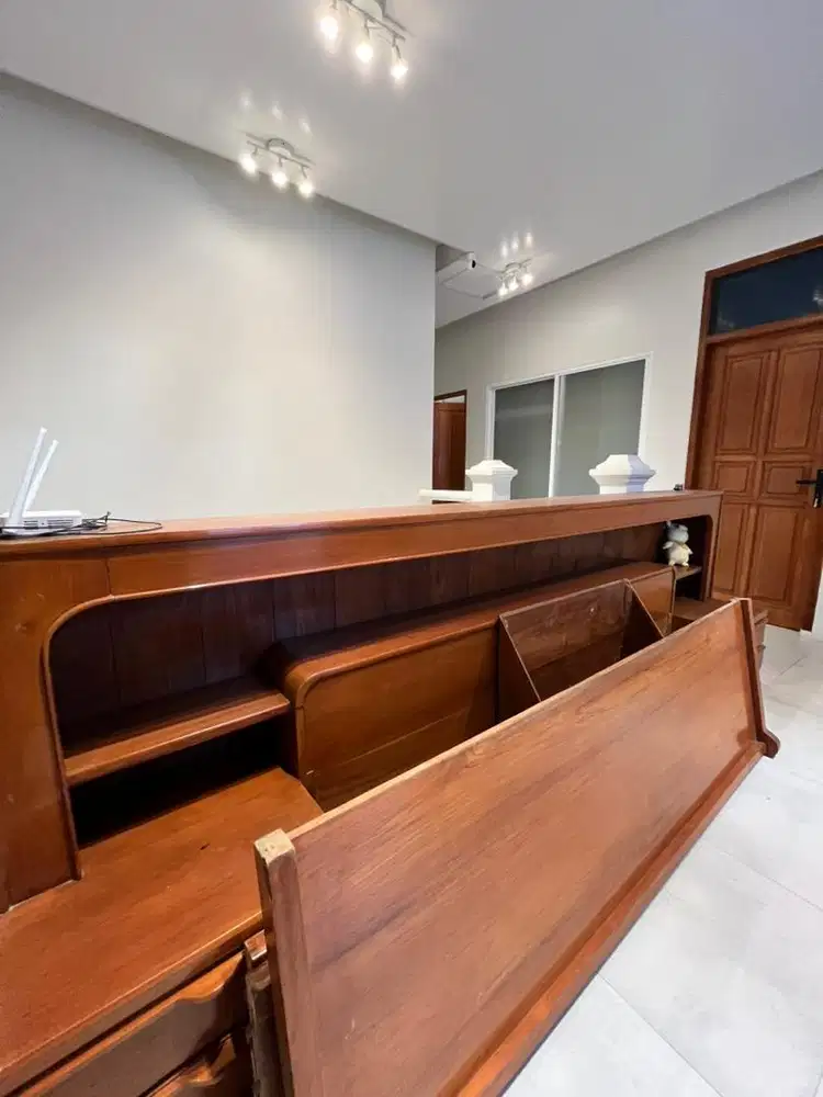 Dipan Kasur Kayu Jati (Antik-Tua)