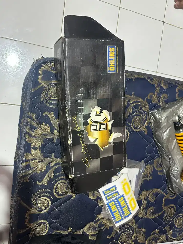 Shock Ohlins original untuk motor ninja 250 fi