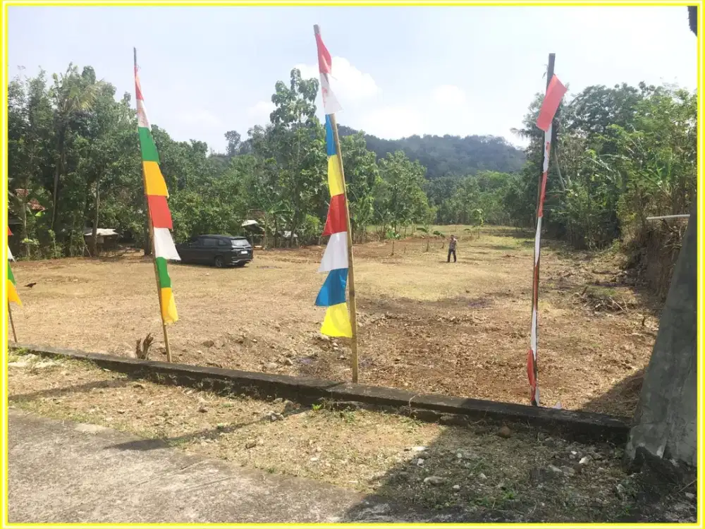 Dekat Puncak Sosok Tanah Imogiri dijual ; SHM Pekarangan
