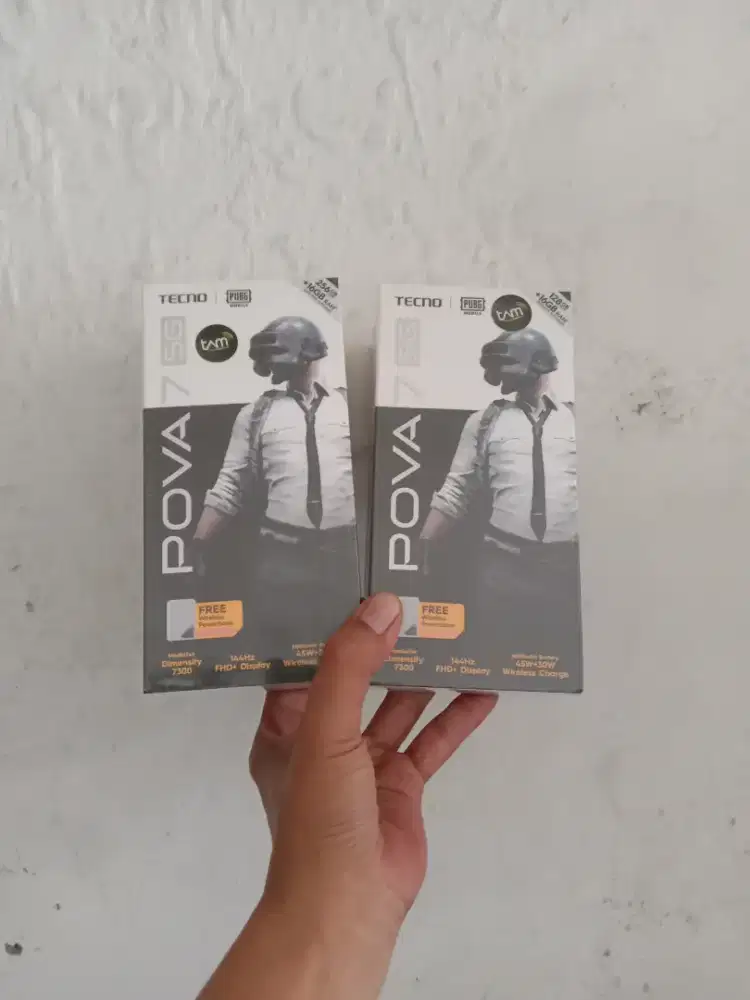 [ Fast respon WA ] Tecno Pova 7 5G 8+8/256 Garansi resmi 13bln