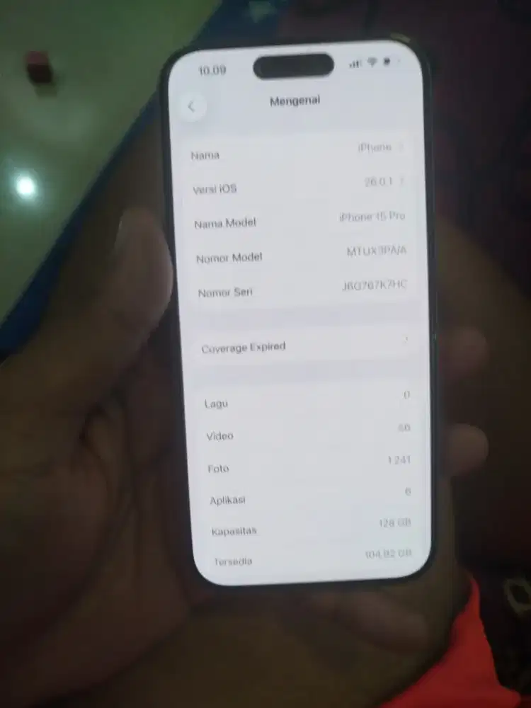 Iphone 15 Pro 128Gb Ibox pa/a Resmi msih bgus mlus no minus bs TT