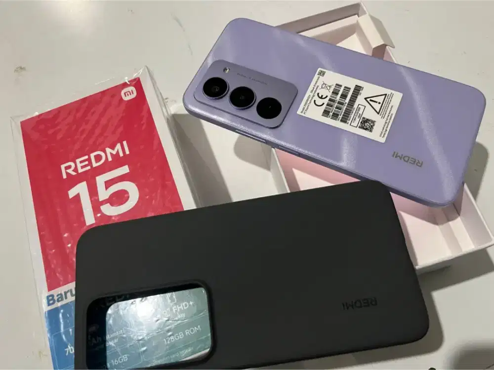 Redmi 15 8/256 nfc baterai 7000mah