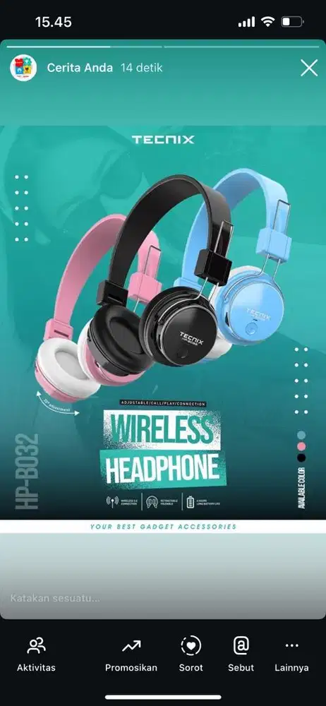 earphone tecnix b032