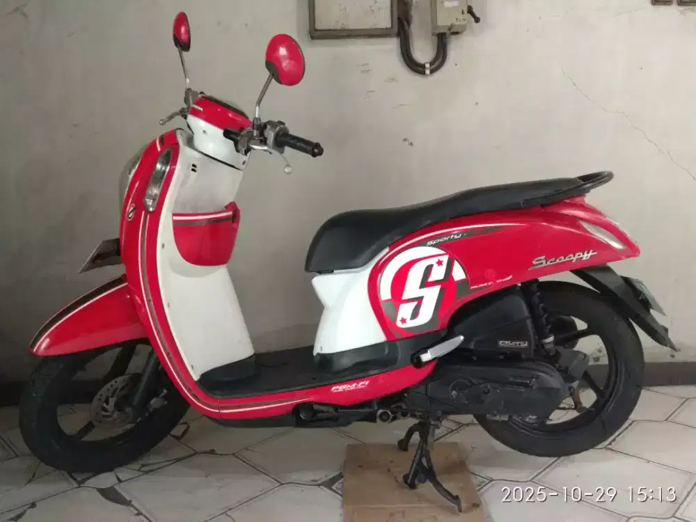 Honda Scoopy Esp Th.2016 Merah
