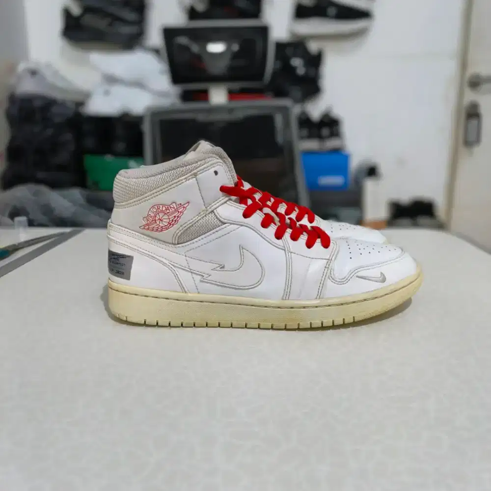 42- Sepatu second AJ mid EURO TOUR