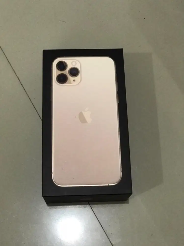 dus box iphone 11 pro gold 64gb