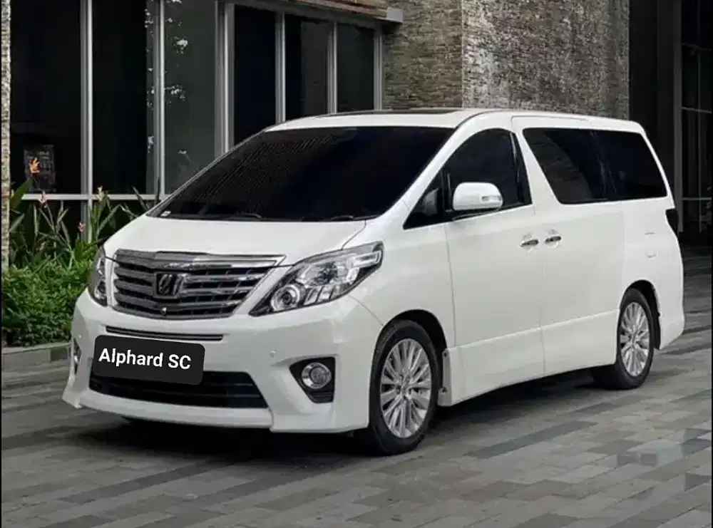 Jual Alphard SC 2.4 Premium Sound, Putih Mutiara