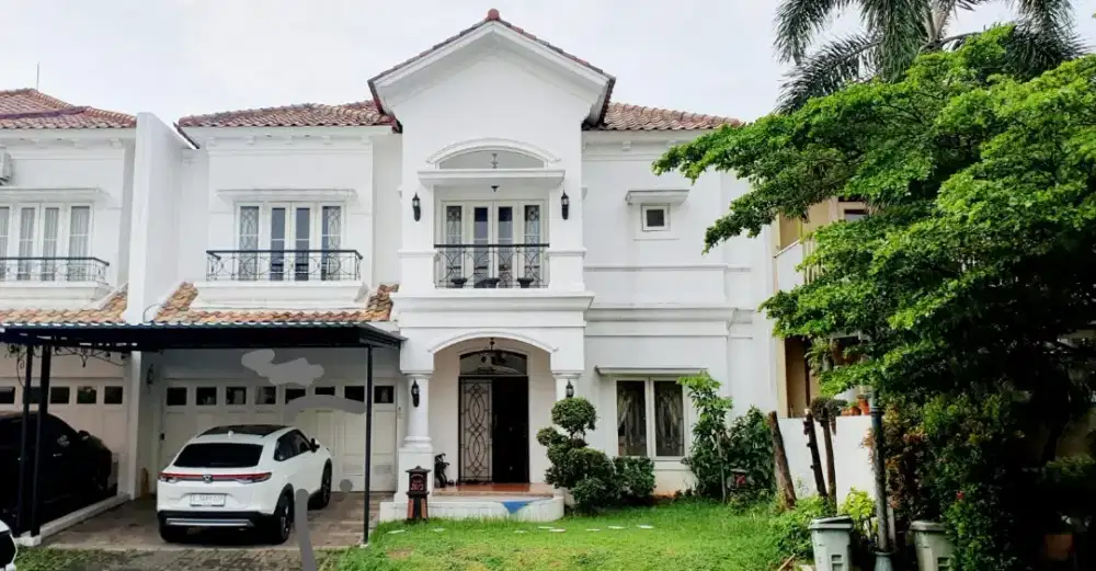 Di jual rumah mewah di perumahan raffles hills cibubur