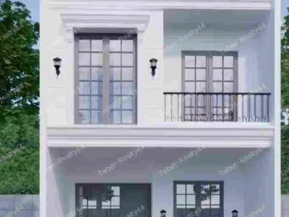 Rumah New Minimalis 2,5 lantai di Tebet Barat, Jalan 2 mobil