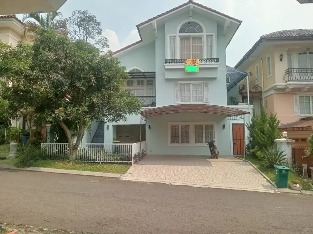 Dijual Rumah Mewah Siap Huni di Cluster Mediterania 1, Sentul City – Bogor