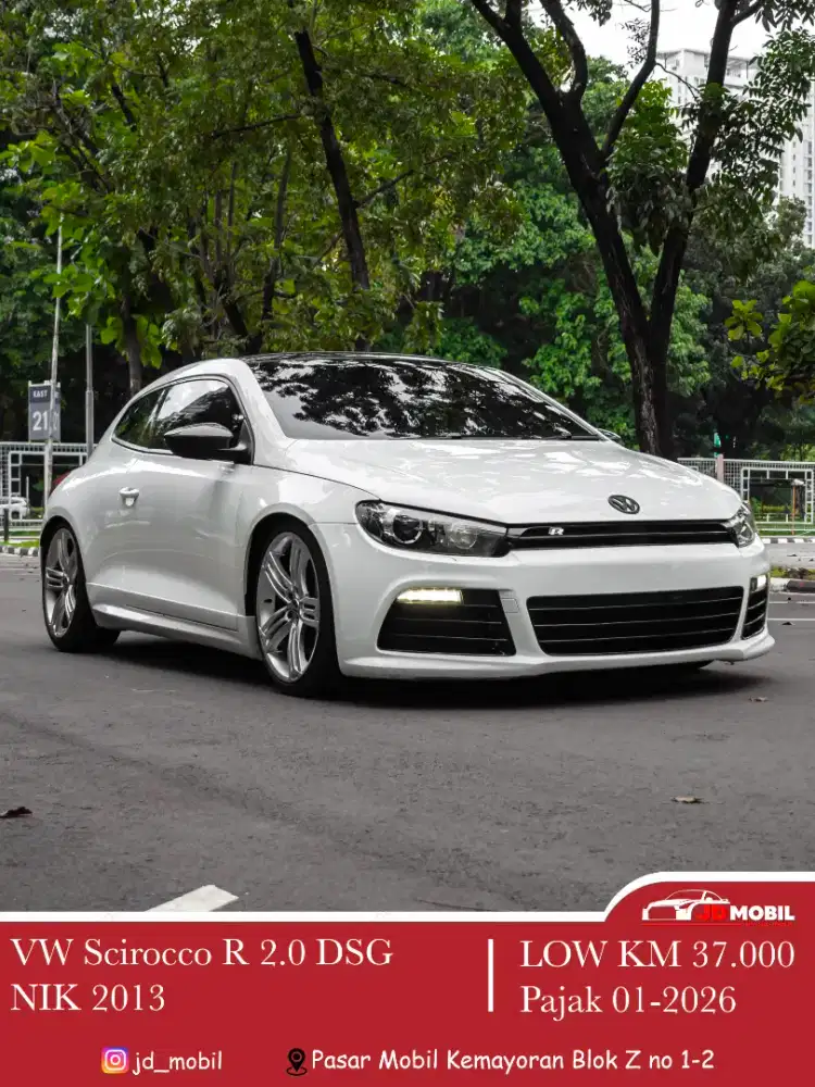 VW Scirocco 2.0 R DSG Putih AT 2013