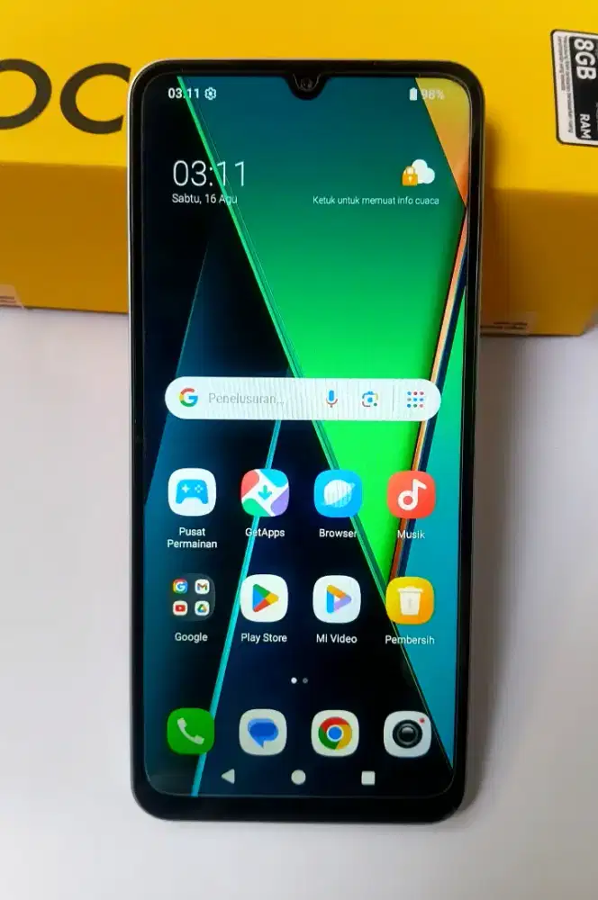 Poco C71 Ram 4+4/128 Like New