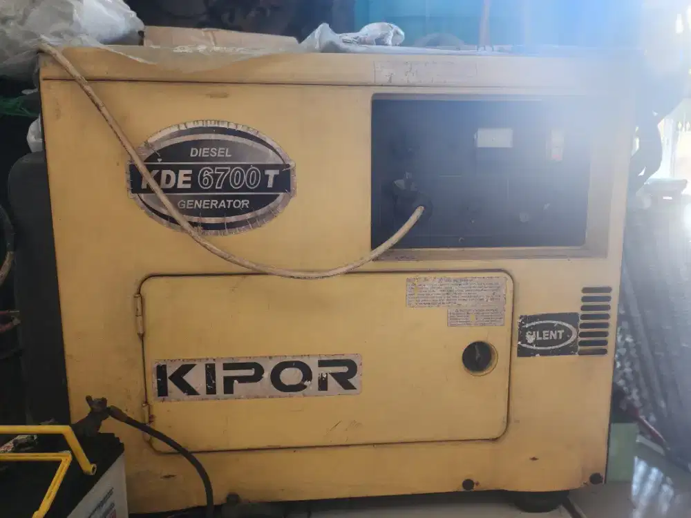 Genset KIPOR JUMBO SIZE 5000WATT mulus