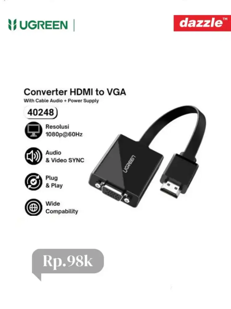 Ugreen converter HDMI to VGA