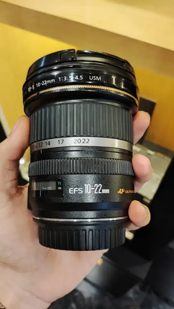 Lensa Wide Canon EF-S 10-22mm F3.5-4.5 Good Condition