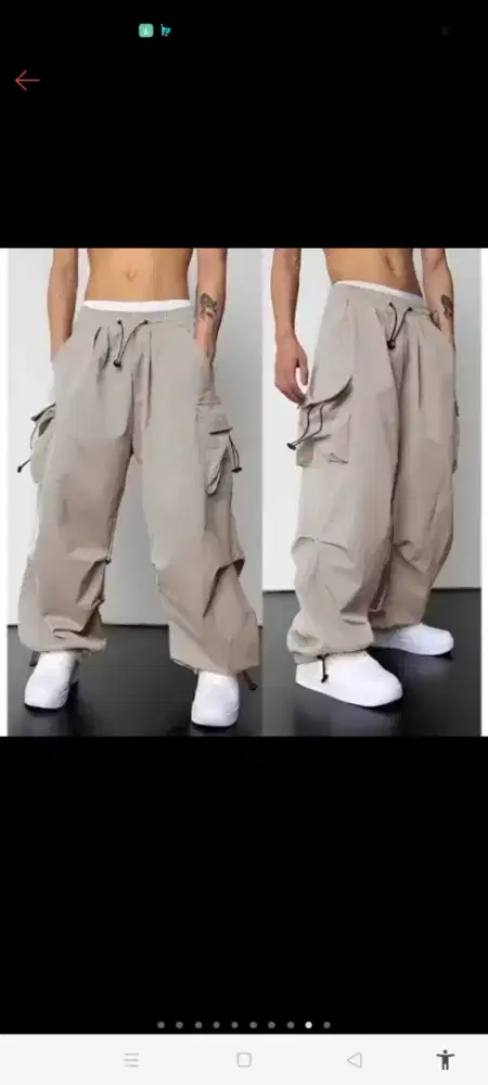 Celana cargo pria cocok untuk stylish keren