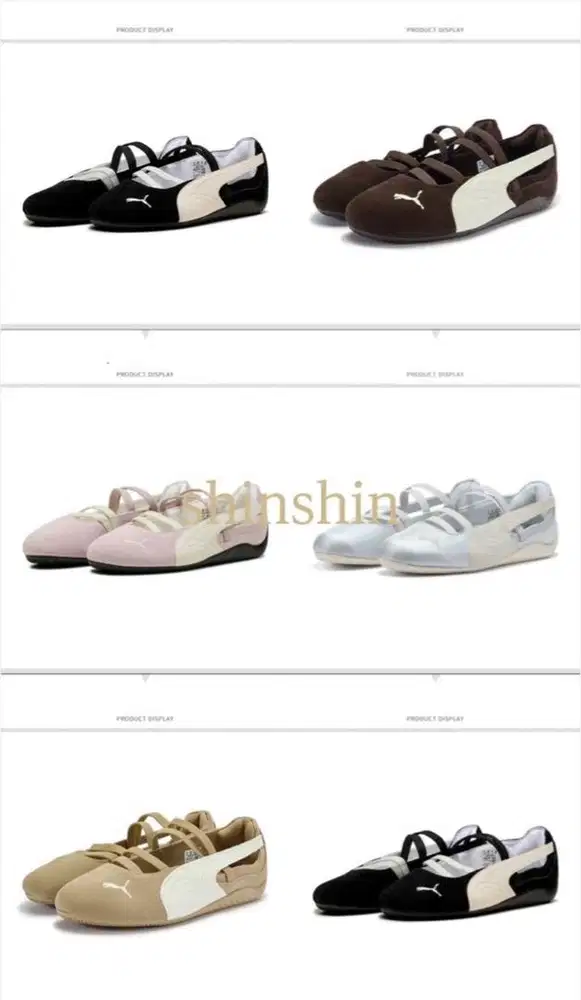 PUMA Ballet Flat Shoes – 100% Original (PO 14 Hari)