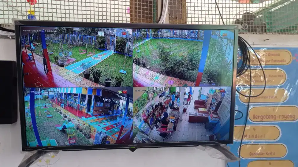 Paket 2jt pasang 2 camera 2mp hilook free bagus puas