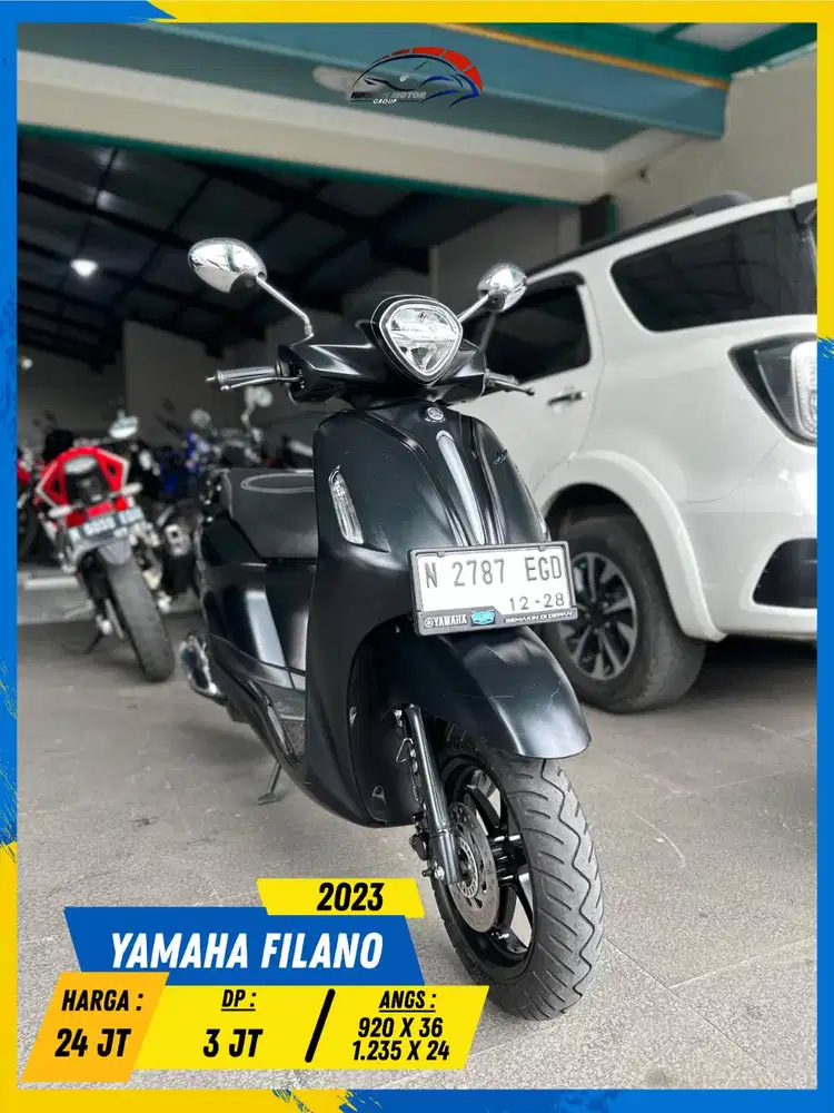 YAMAHA FILANO 2023 LIKE NEW MASZEHH HIKMAH MOTOR KEPUH