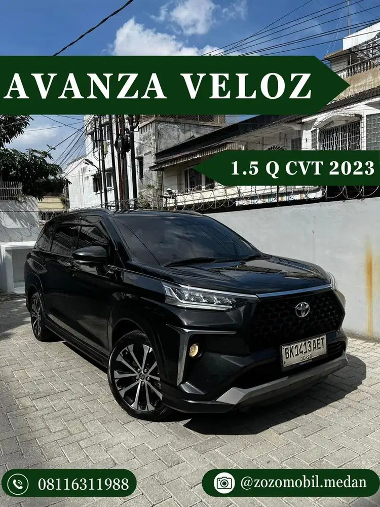 Avanza Veloz 1.5 Q CVT 2023 Hitam