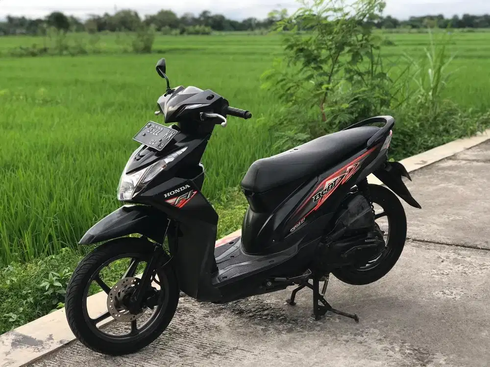Honda beat 2013 plat f lengkap