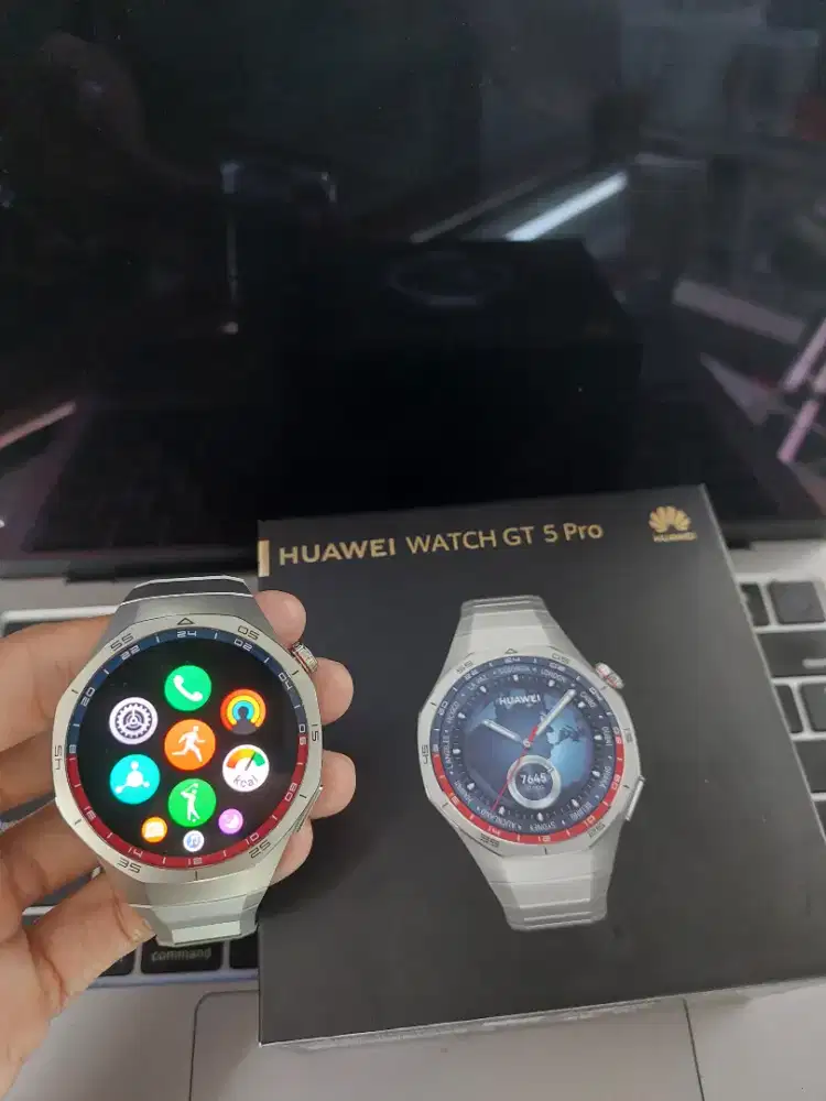 Huawei Watch Gt 5 Pro Titanium Second Resmi