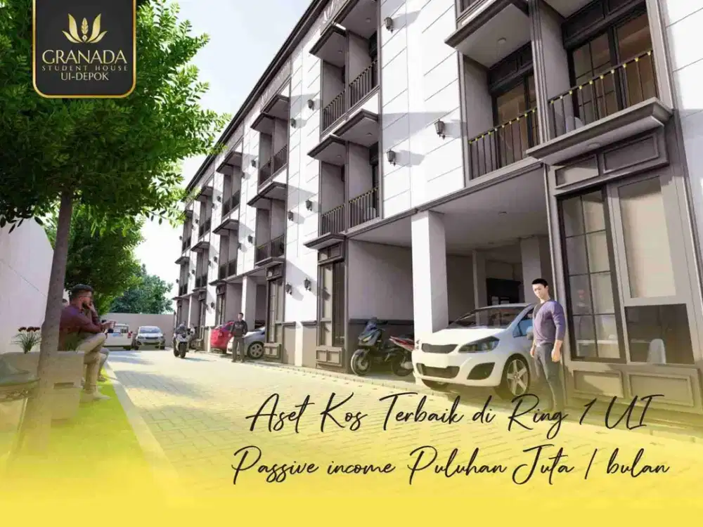 rumah kos 11 kamar full furnish