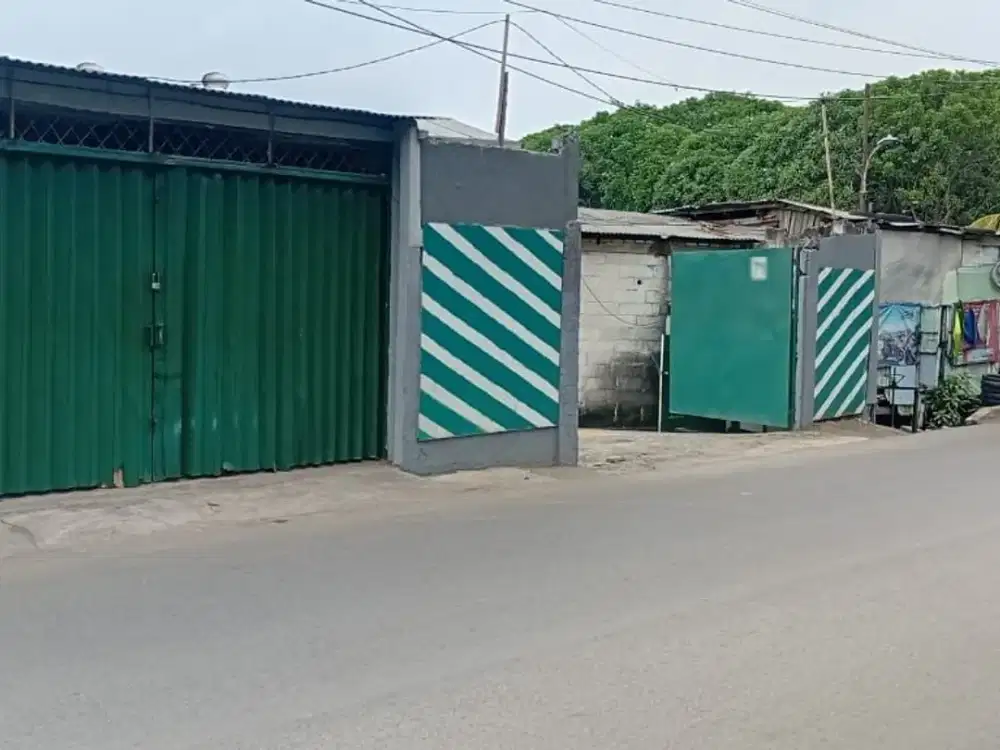 SEWA GUDANG PER TAHUN/SEKALIGUS 2 TAHUN DEKAT PIK 1