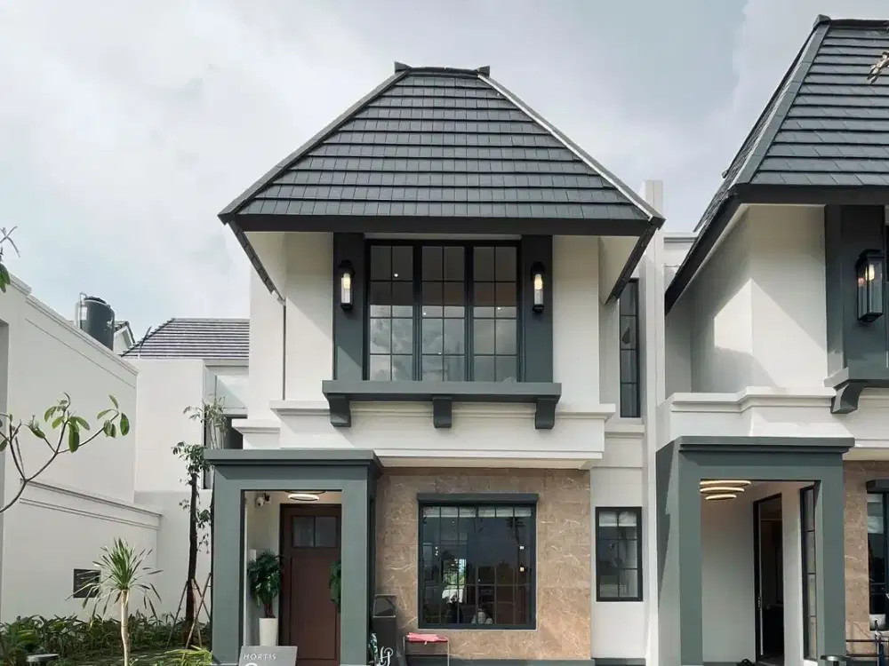 KPR DP 0% ccl 10,2jt Rumah Ala EROPA, Stasiun Cisauk ada Ciputra, AEON BSD TOLL dktnya