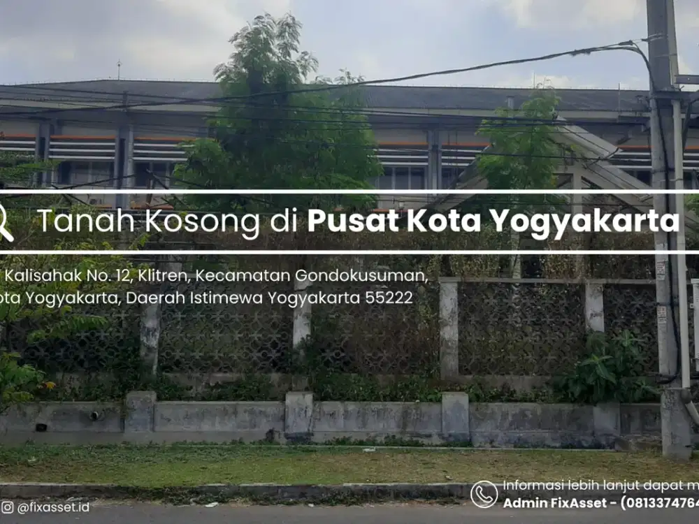 SEWA TANAH KOSONG DI KOTA JOGJA