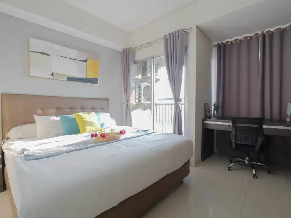 Sewa Eksklusif Apartemen 1BR Cosmo Terraces di Thamrin City Mall