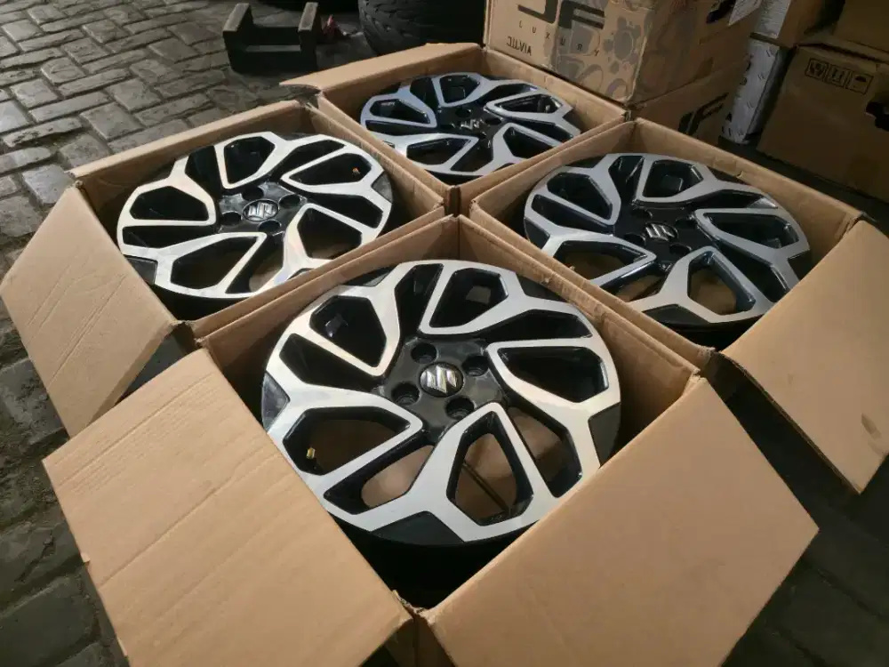 Velg Ori Suzuki Fronx 2025 R16 Swift Splash Ignis Baleno Aerio Spresso