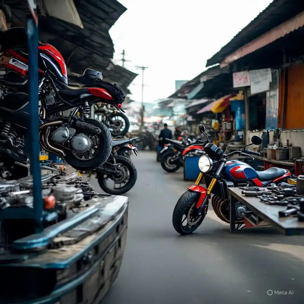 Jual sparepart motor, Oli dan ban