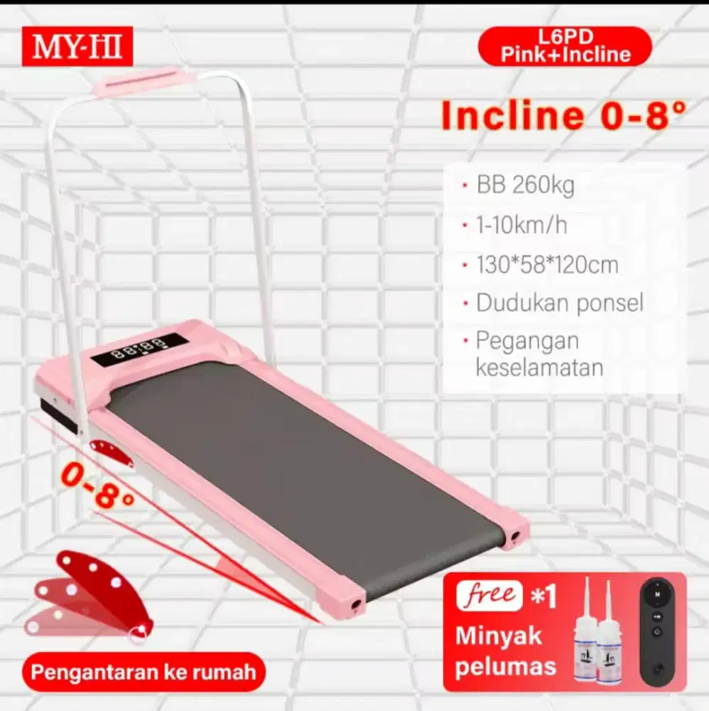 Treadmill  joging trek