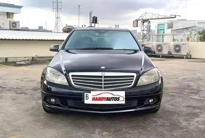 Mercedes Benz C200K Tahun 2009 Automatic Hitam Metalik