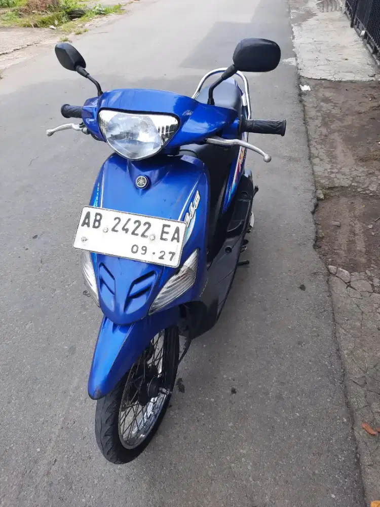 MIO BIRU 2007 PLAT AB PAJAK BARU MASIH TERAWAT DGN BAIK SURAT KOMPLIT