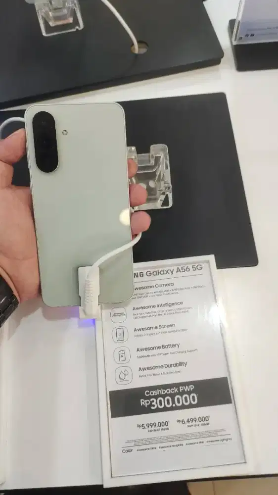 Samsung a56 5g 8+8/258 gb