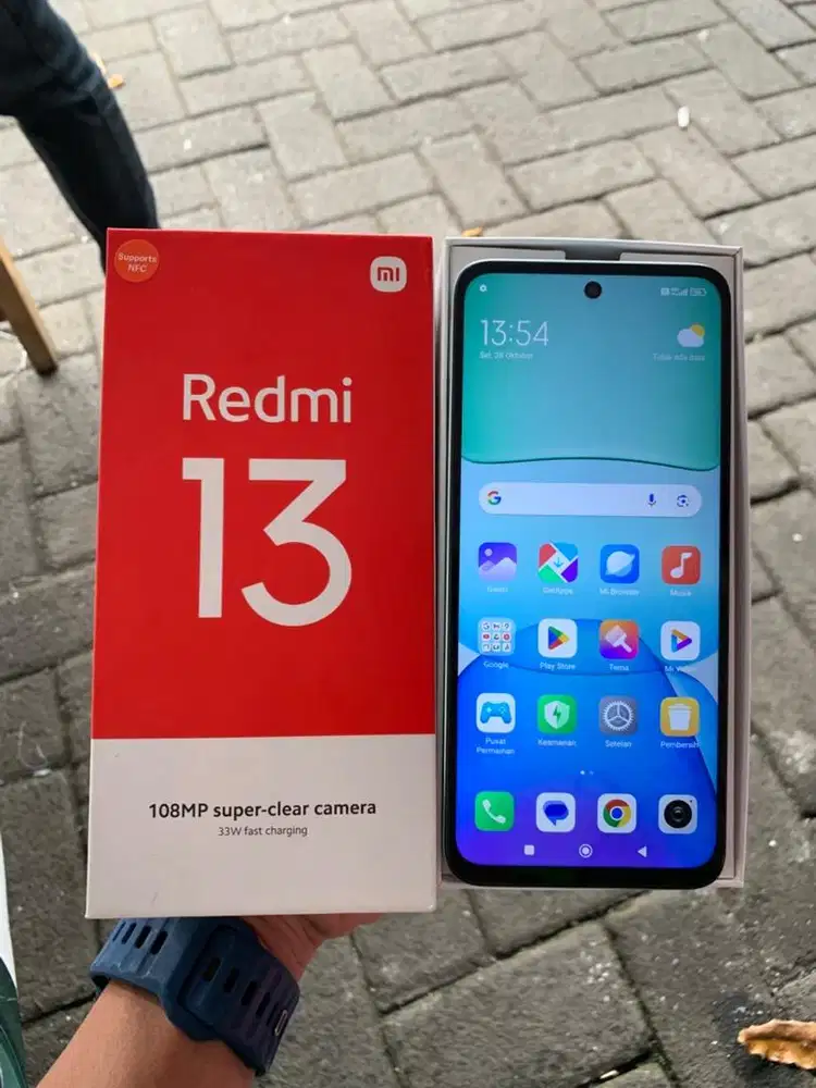 Redmi 13 8/128 lengkap nominus segel