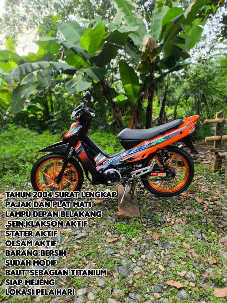 F1ZR 2004 surat lengkap ( pajak plat mati)
