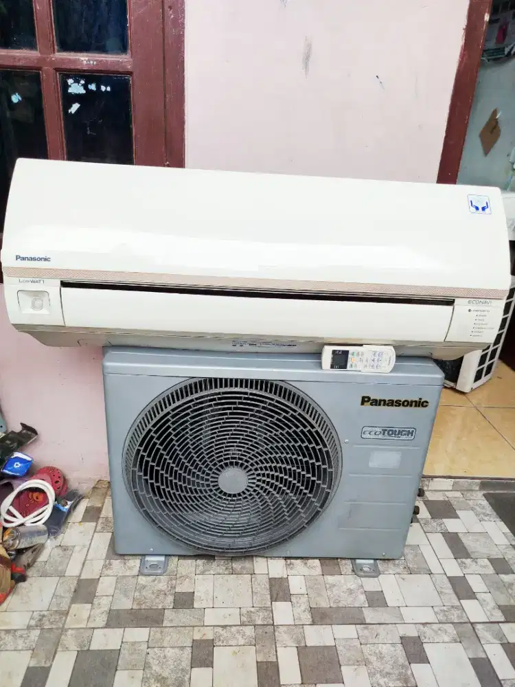 AC Panasonic 1/2 PK , Orisinil , mulus + pasang