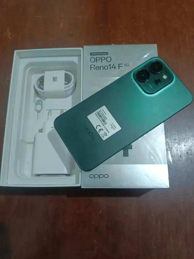 Jual Oppo Reno 14f 5g ram8/256 mulus like new
Pembelian tgl 29/08/2025