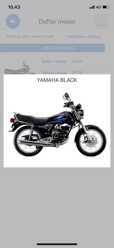 Rxking 2004 , hanya jadi pajangan