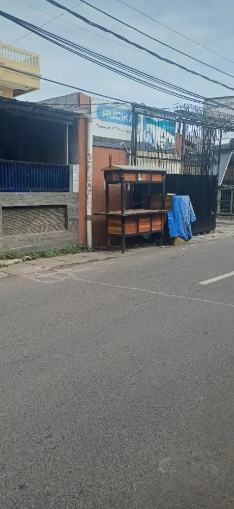 Gerobak dagang grobak ada roda