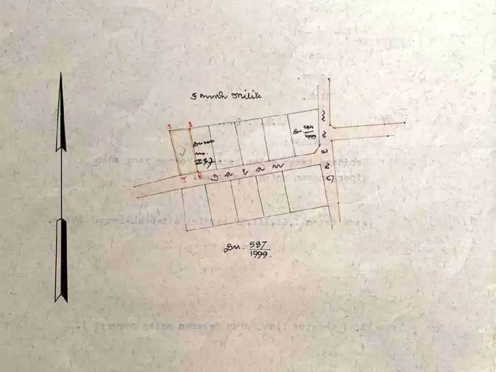dijual tanah 158m² di taman giri Nusa dua Badung Bali