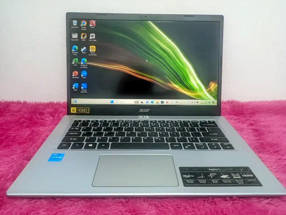 Acer Aspire A514-54
Prosesor Intel Core i3 Gen 11 RAM 8GB SSD 256GB