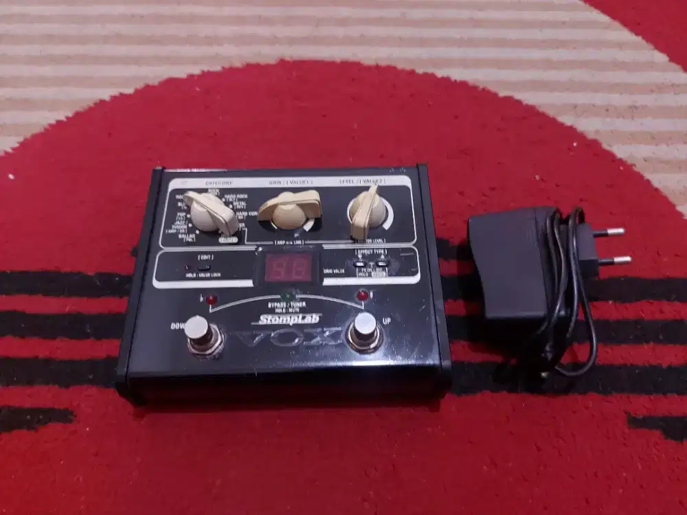 Efek gitar Vox Stomplab made in Japan