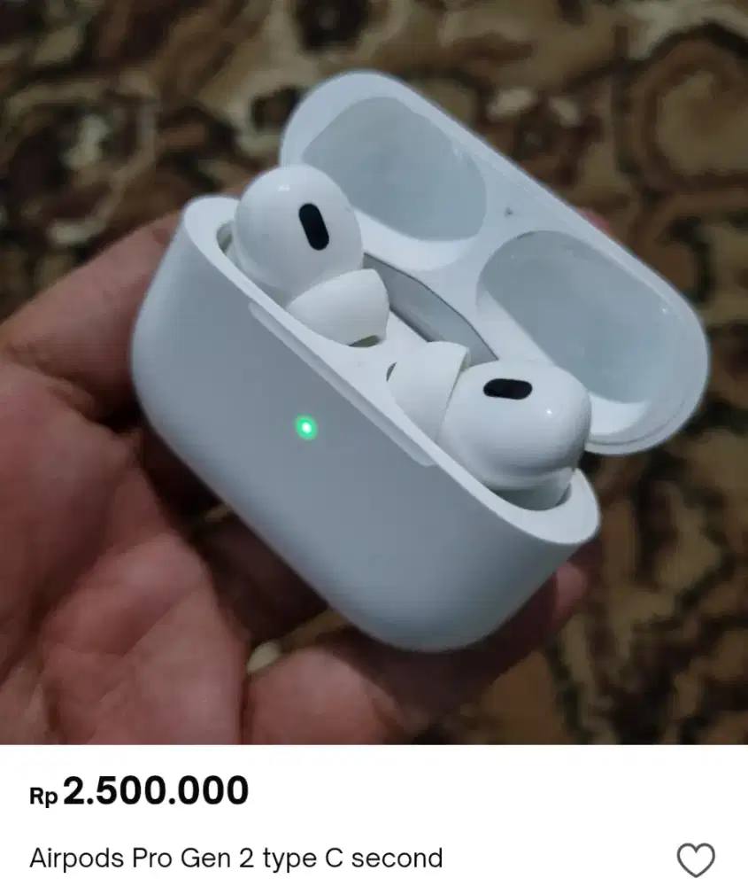 Airpods Pro Gen 2 type C second