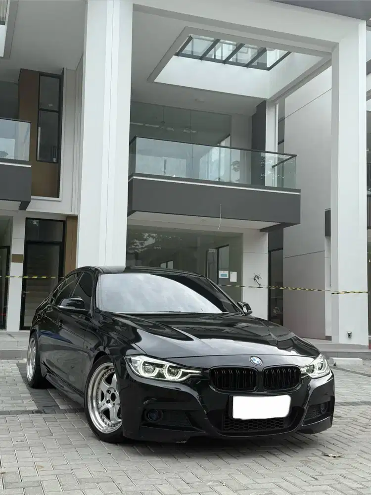 BMW F30 Alcantara 320i Lci 2016 Hitam Black 2017 2015 Jual Cepat BU